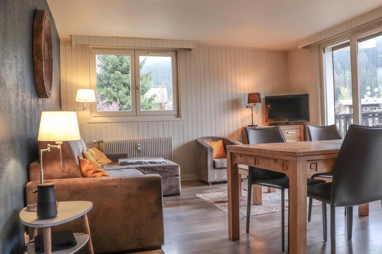 Appartement Lyret Centre Chamonix, Vue D'Exception المظهر الخارجي الصورة